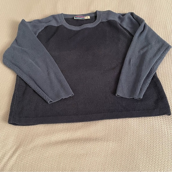 Northcrest Women's Two-Tone Sweater - Blue and light blue - Picture 1 of 3